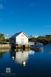 Cottage on Hamilton Inner Harbour II print