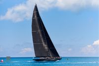 J Class Yacht Close Reach