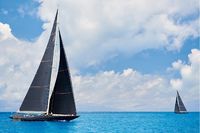 Leading J Class Yacht