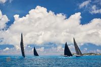 J Class Fleet Spread Across the Great Sound