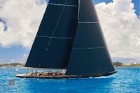J Class Yacht and Crew