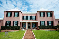 Traditional Pink Bermuda Home