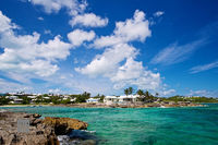 Rocky Shore and Turquoise Bay