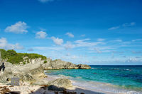 Rocky Cove and Pink Sand