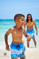 Children Running on a Beach