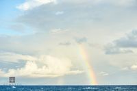 Rainbow Over the Atlantic