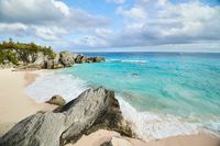Rocky Pink-Sand Beach