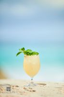Bermuda Cocktail on Pink Sand