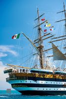 Tall Ship Rigging Detail