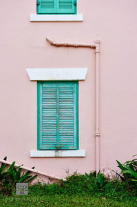 Weathered Green Shutters