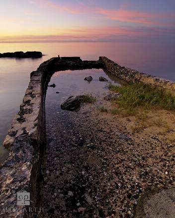 Glass Beach Sunset II
