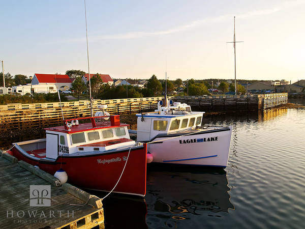 Louisbourg Fishing Boats print