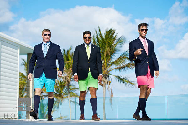 Bermuda Shorts Trio IV print