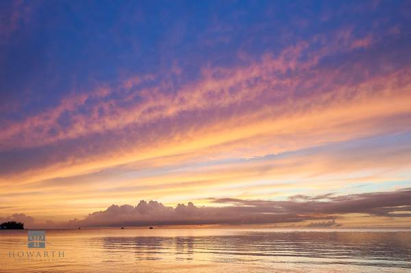 Sunset On The Horizon print