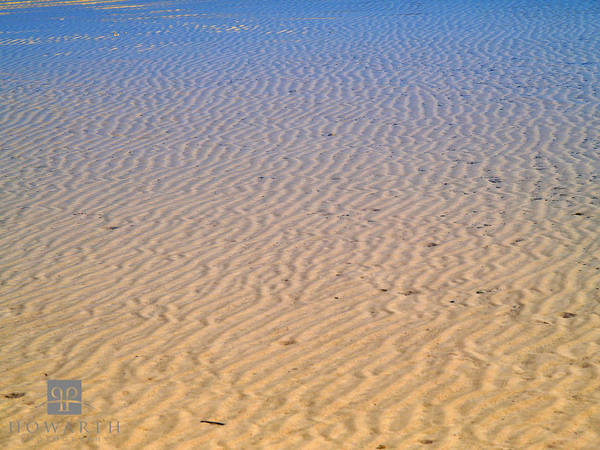 Ripples at Low Tide print