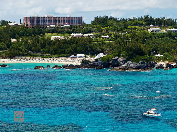 Another summer's day in Bermuda print