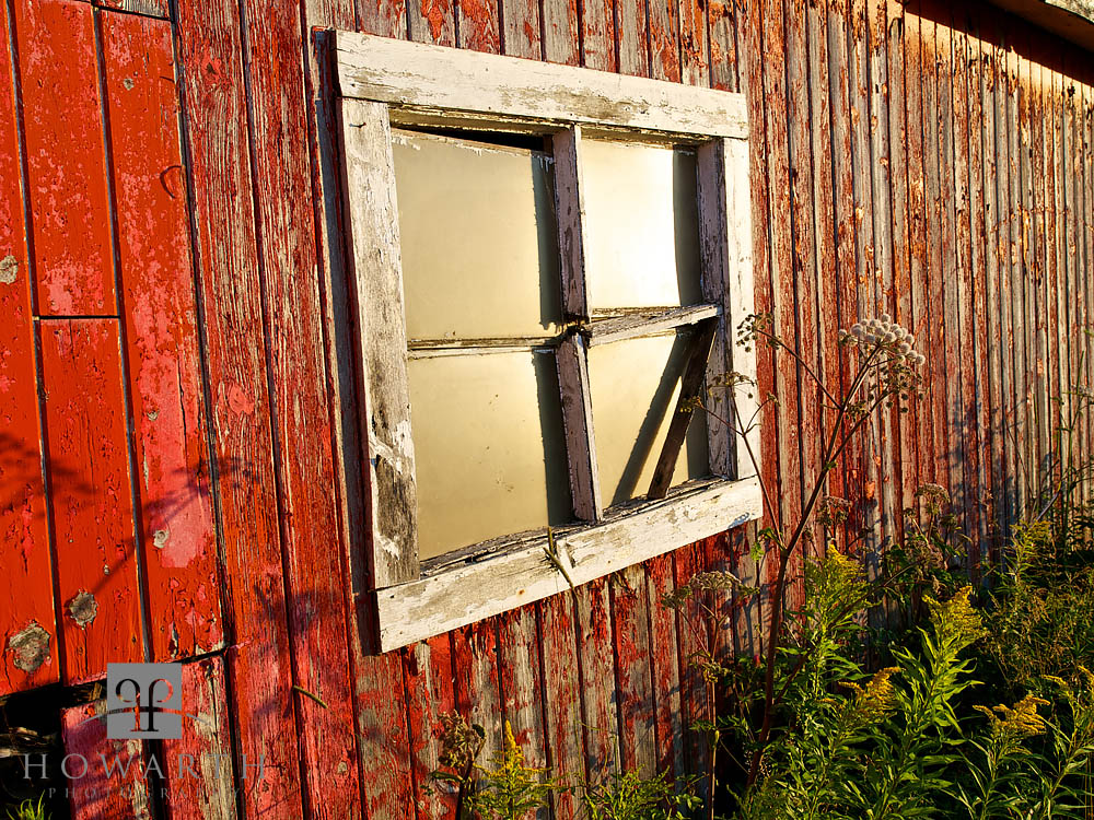 Red Window Red Window during the Spirit of Bermuda voyage at Louisbourg Canada