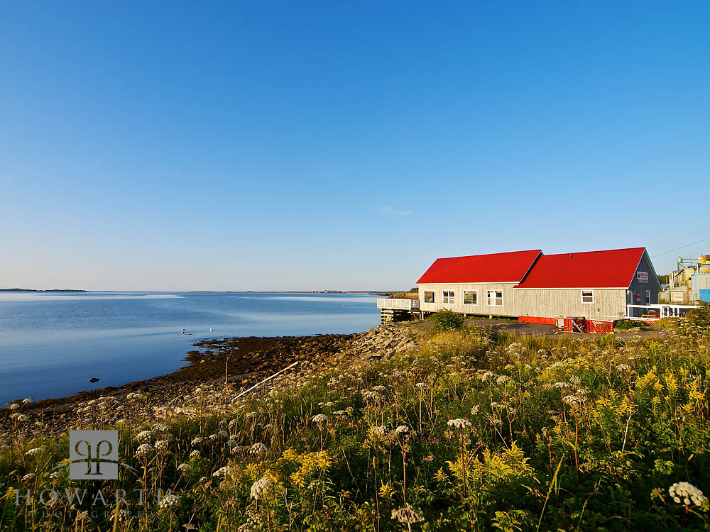 Red Roof Red Roof during the Spirit of Bermuda voyage at Louisbourg Canada