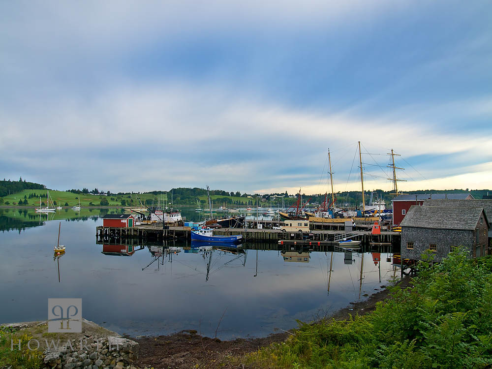 Lunenburg Morning Lunenburg Morning during the Spirit of Bermuda voyage at Lunenburg Canada