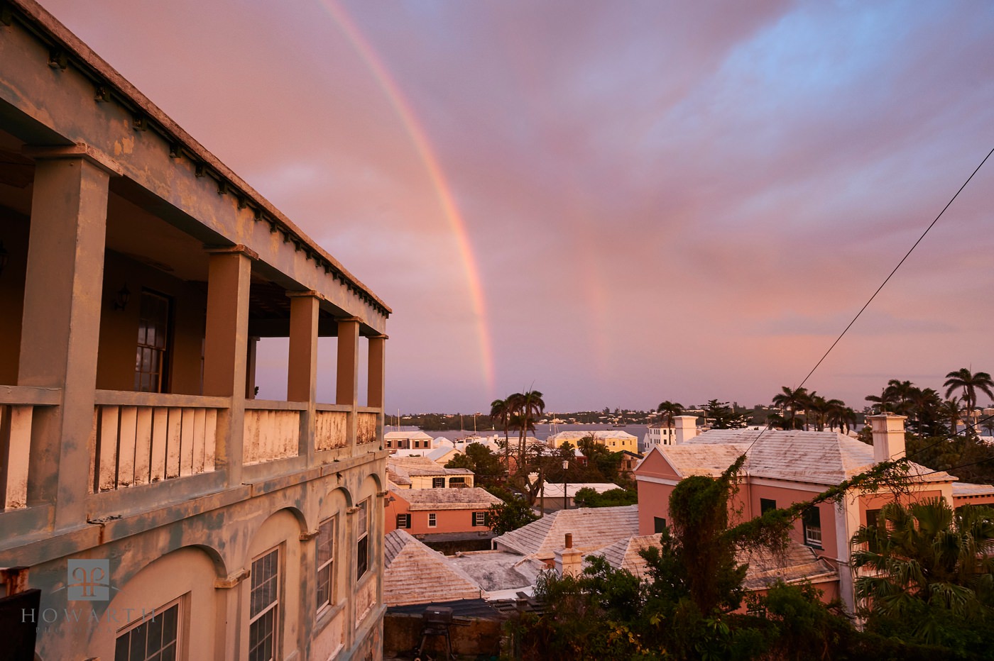 Rainbow, St. Georges, Bermuda Roof, Houses
