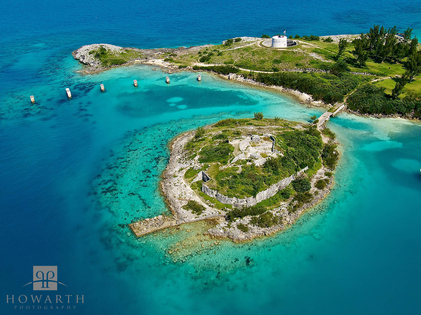 Ferry Island Fort with Martello Tower behind