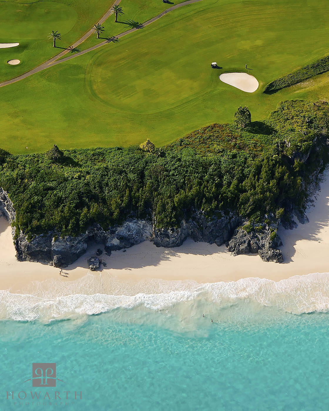 Golf, Beach, Water