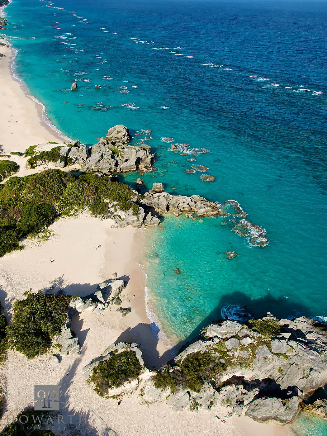 One of Bermuda's stunning smaller beaches