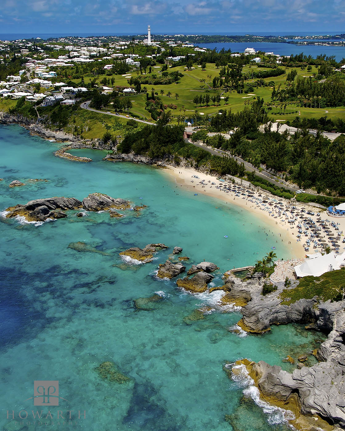 The Fairmont Beach from offshore